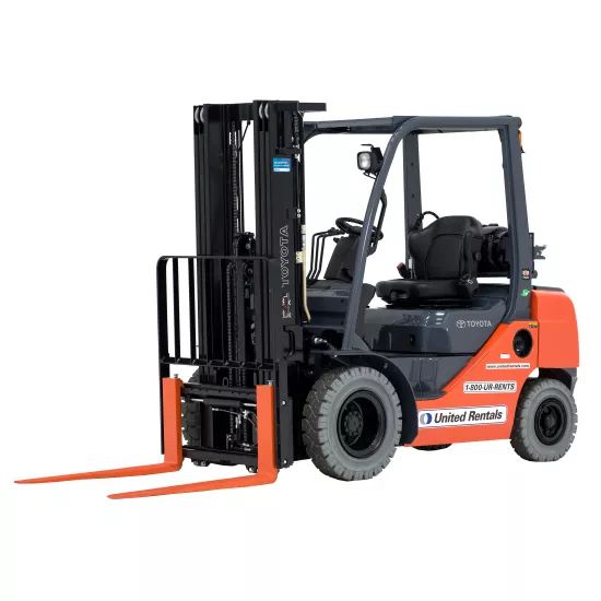 Picture of 6,000 lb. Gas/LP Warehouse Forklift, Pneumatic Tires